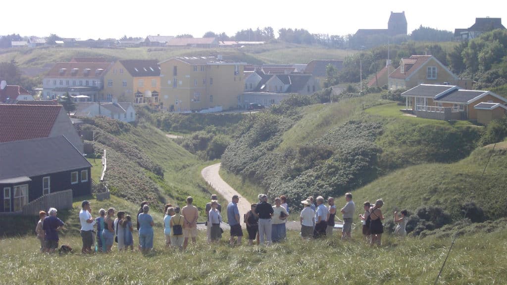 Bækslugten, naturkatastrofen i Lønstrup