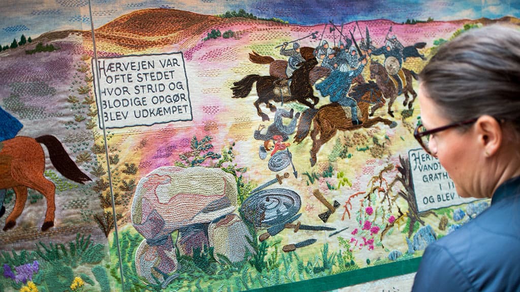 Hærvejstæppet ved Viborg