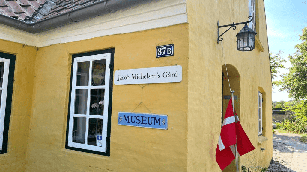 Jacob Michelsens Gård - indgang