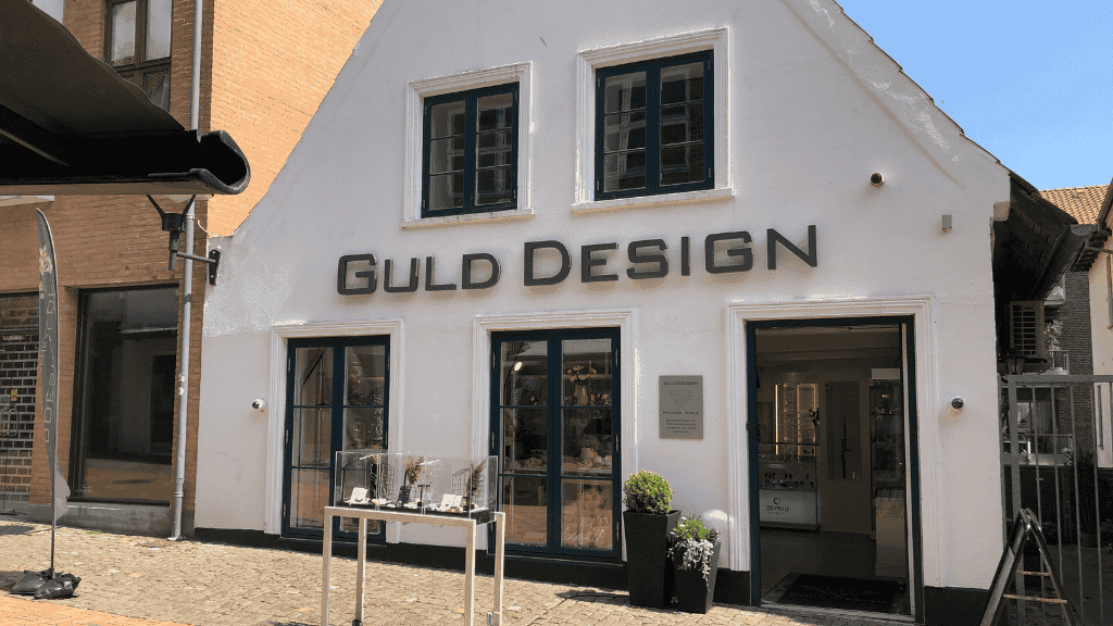 Facaden foran Guld Design i Aabenraa